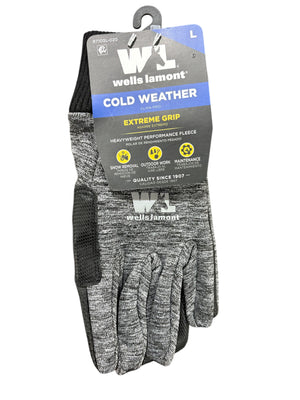 Wells Lamont, Cold Weather, Extreme Grip, Fleece, Gloves, Large