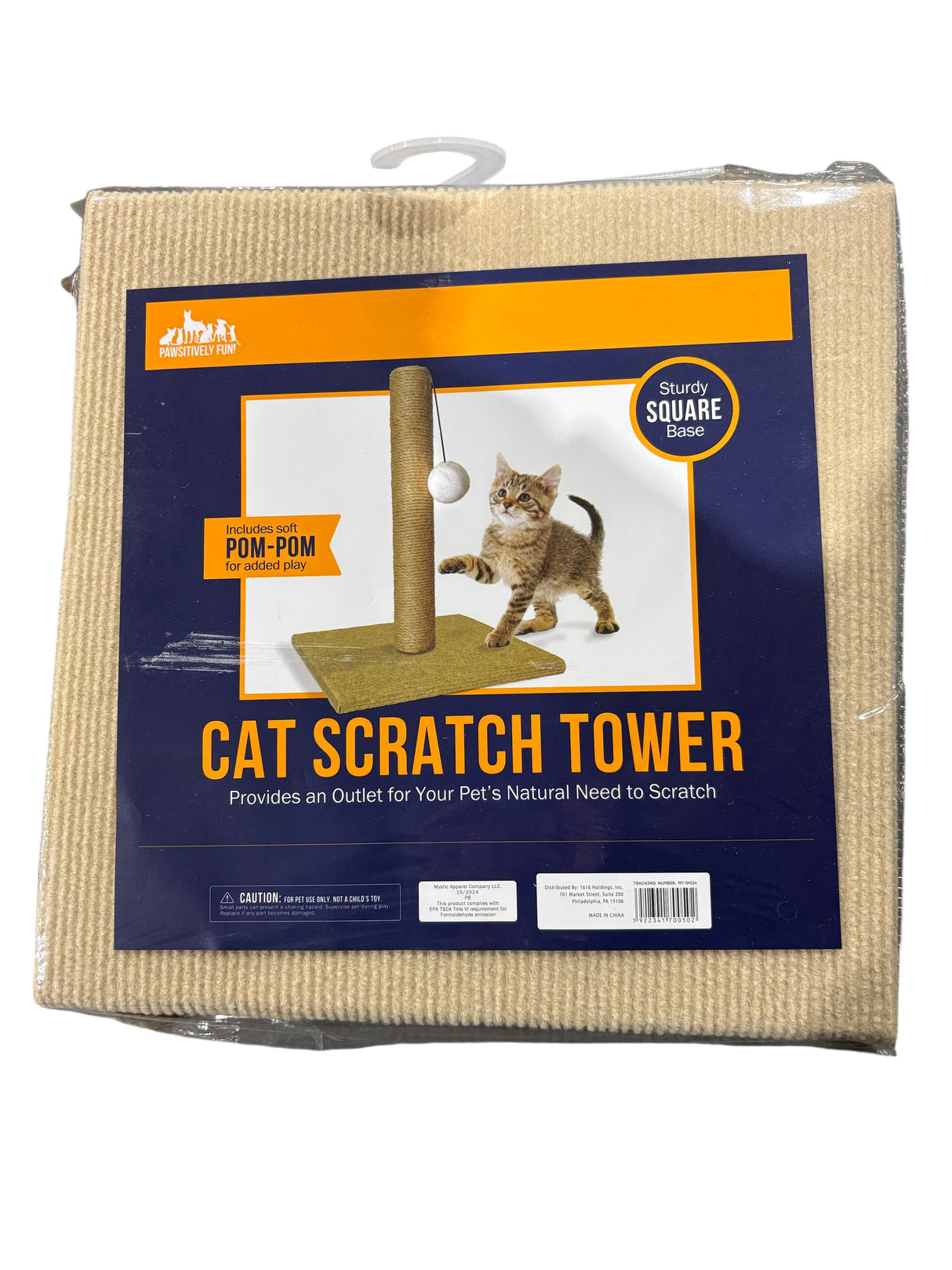 Pawsitively Fun, Cat Scratch Tower