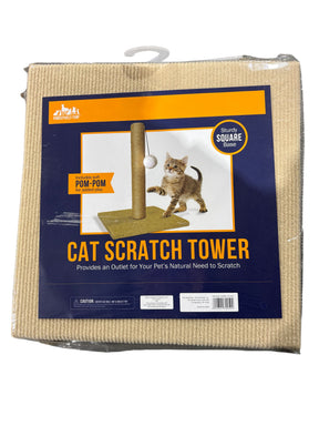 Pawsitively Fun, Cat Scratch Tower - Pet Accessories - Freeman Liquidators - [product_description]