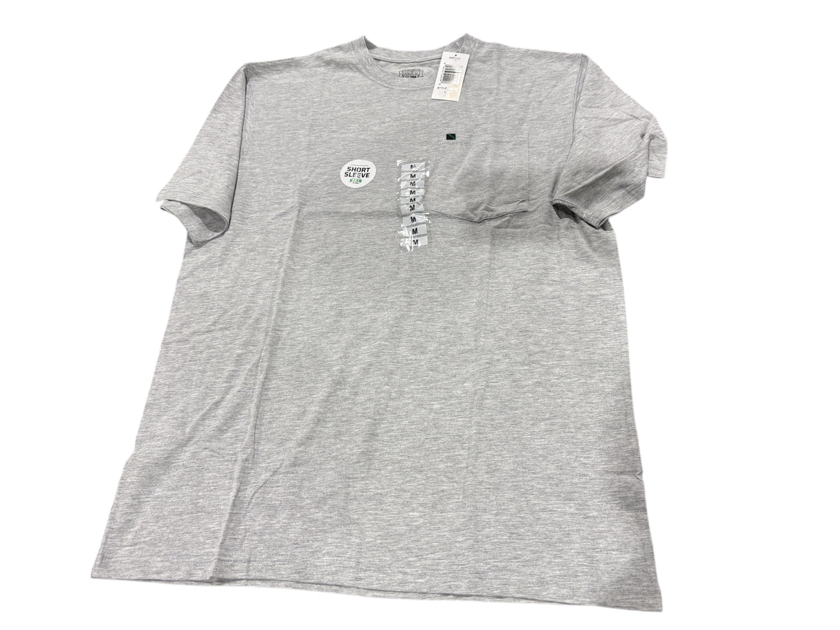 Key, Men's, Spartan, Short Sleeve, Pocket Tee, Grey