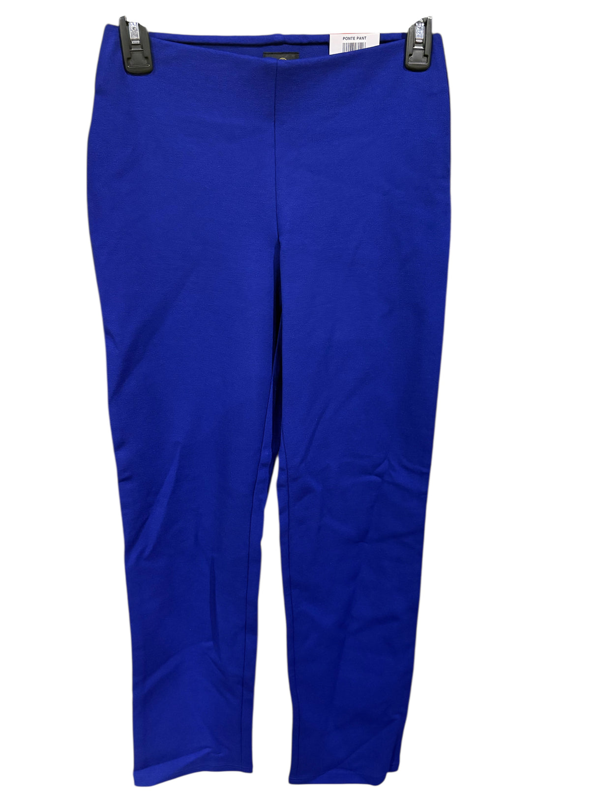 JM Collection, Women's, Ponte Knit, Pull On, Ankle Pants, Bright Sapphire
