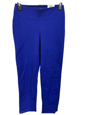 JM Collection, Women's, Ponte Knit, Pull On, Ankle Pants, Bright Sapphire