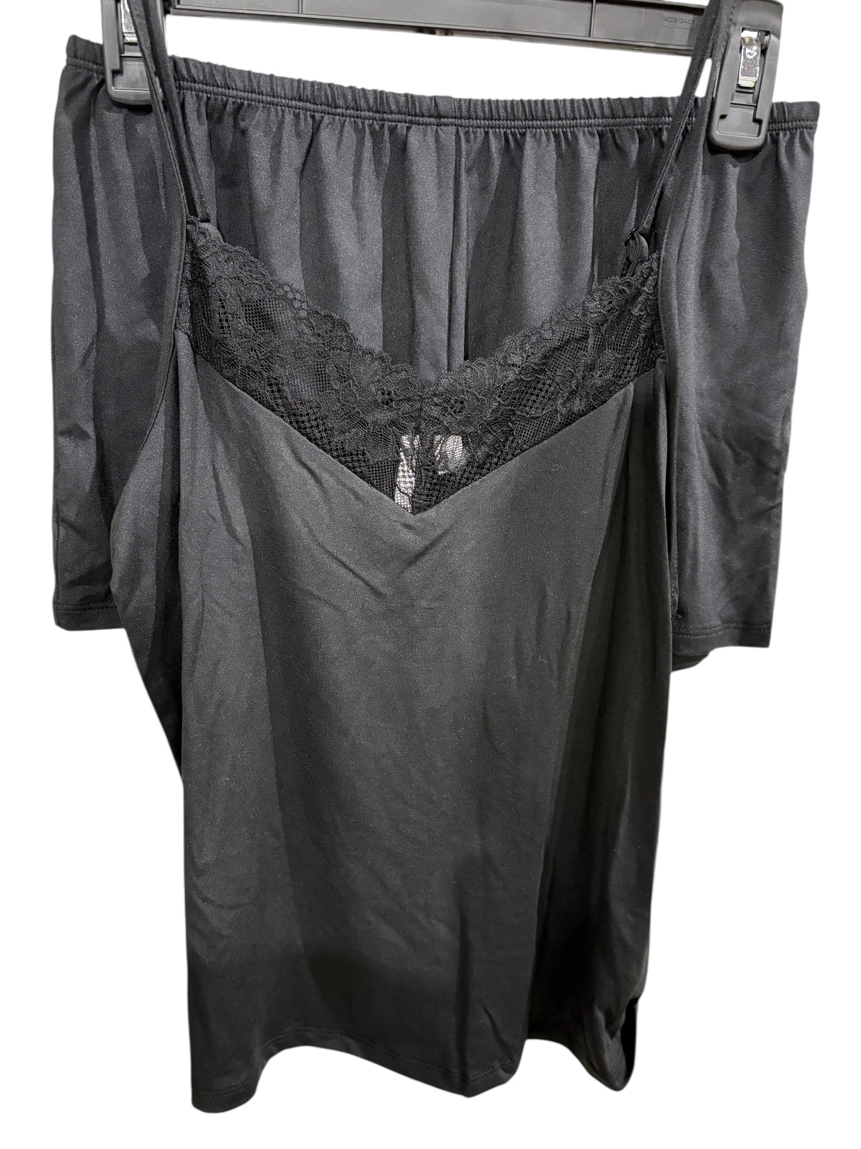 Joyspun, Women's, Knit Cami, Shorts, Pajama Set, Black