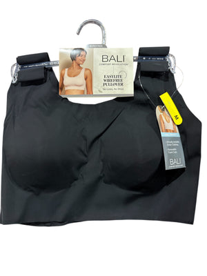 Bali, Easylite, Wirefree Pullover, Bra, Black