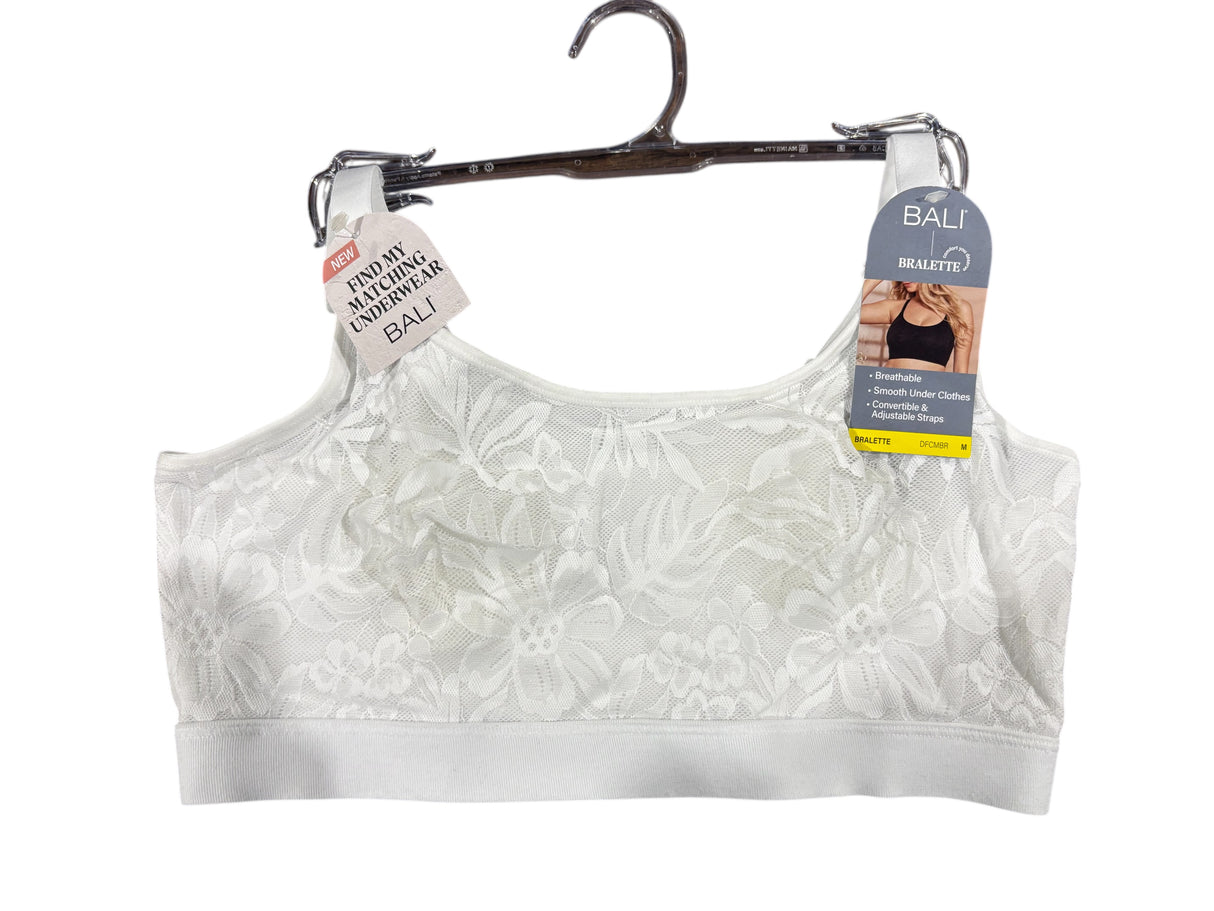 Bali, Bralette, White, Medium