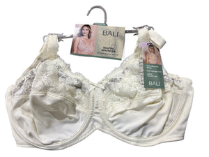 Bali, Shaping Minimizer, Underwire, Bra, Cream