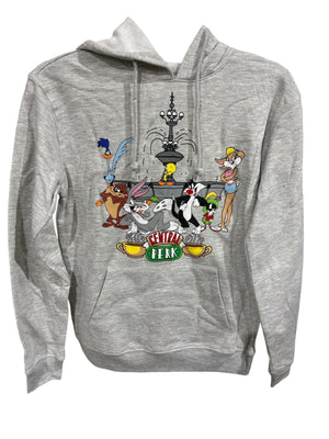 WB, Juniors, WB100 X Friends, Hoodie, Grey