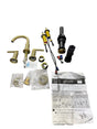 Pfister, LF-049-CSO, Capistrano, Bathroom Faucet, Drain, Brushed Gold - Bathroom Sink Faucets - Freeman Liquidators - [product_description]