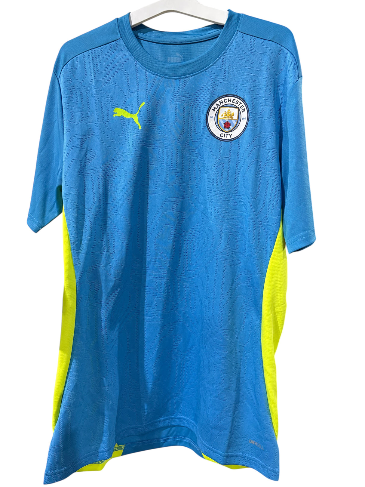 Puma, Men's, Manchester City, Drycell, Shirt, Blue, Medium
