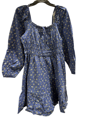 Celebrity Pink, Women's, Puff Sleeve, Woven Dress, Etched Floral