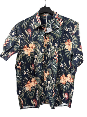 Coofandy, Men's, Hawaiian Shirt, Short Sleeve, Button Down, 2XL