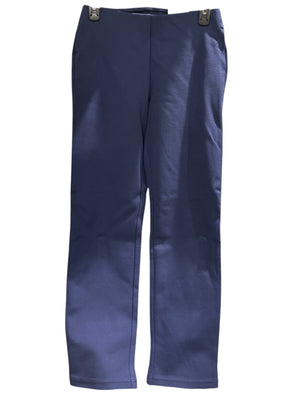 JM Collection, Women's, Ponte Knit, Pull On, Ankle Pants, Intrepid Blue