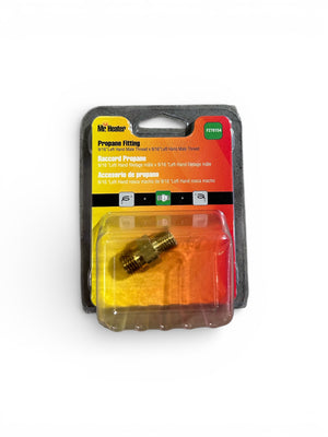 Mr. Heater 9/16 Left Hand Male Thread x 9/16" Left Hand Male Thread Fitting - Image 1
