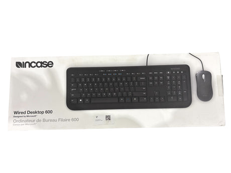 InCase, Wired, Desktop 600, Keyboard & Mouse - Keyboard & Mouse - Freeman Liquidators - [product_description]