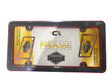 Custom Accessories, License Frame, Red/Black - AUTOMOTIVE - Freeman Liquidators - [product_description]