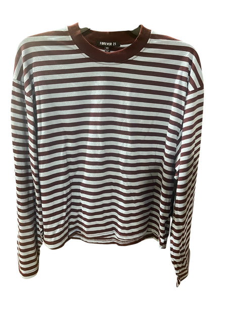 Forever 21 long sleeve striped shirt - Image 1