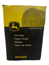 John Deere, RE504836, Oil Filter - FreemanLiquidators - [product_description]