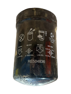 John Deere, RE504836, Oil Filter - FreemanLiquidators - [product_description]