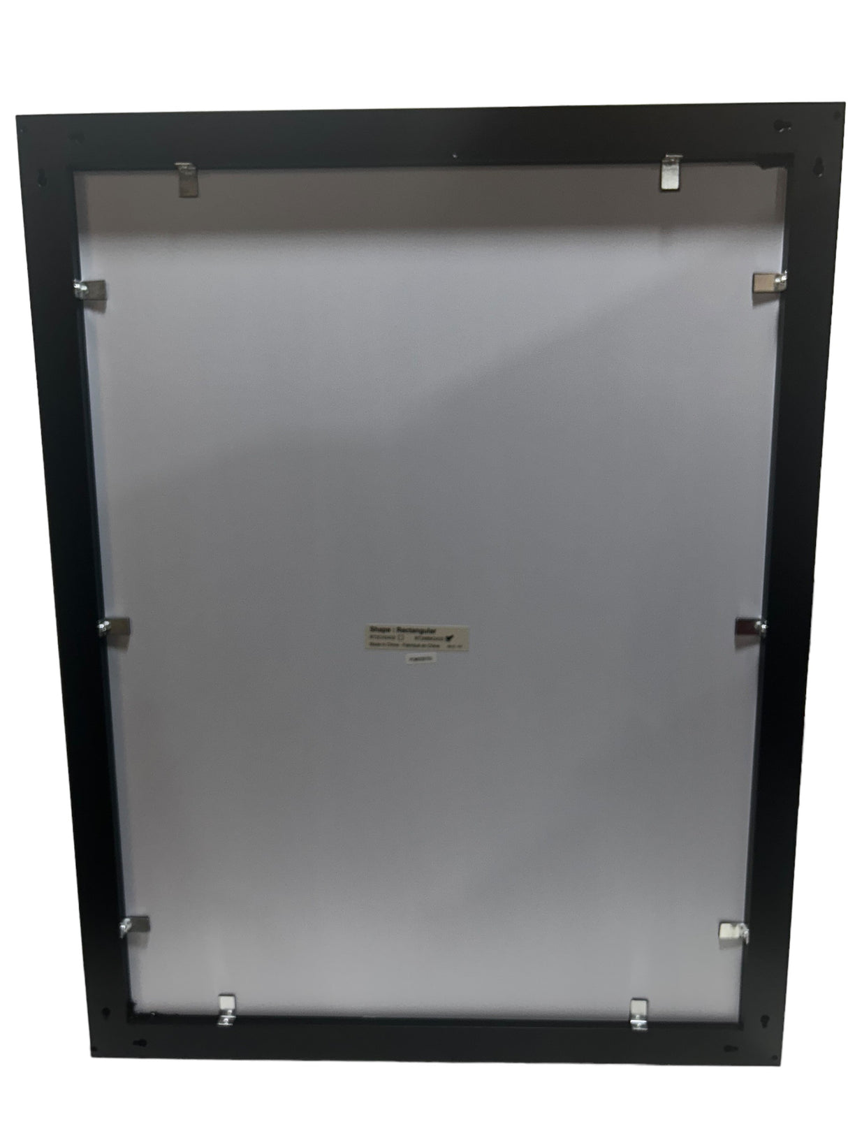 Canarm, RT2MBK2432, Bishop, Portrait/ Landscape, Mirror in Black - FreemanLiquidators - [product_description]