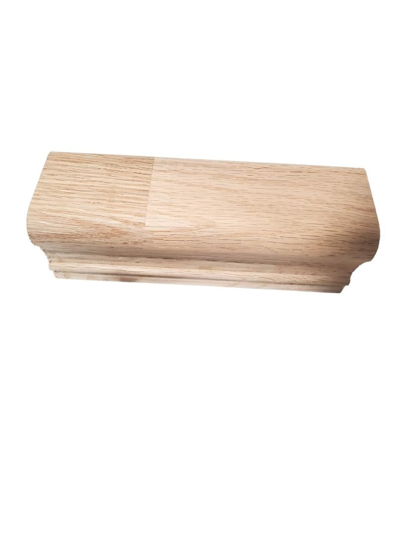 Handrail Oak finger joint  unfinished  8 ft , 12 ft , 16 ft lengths $2.99 per foot STORE PICKUP ONLY - FreemanLiquidators - [product_description]