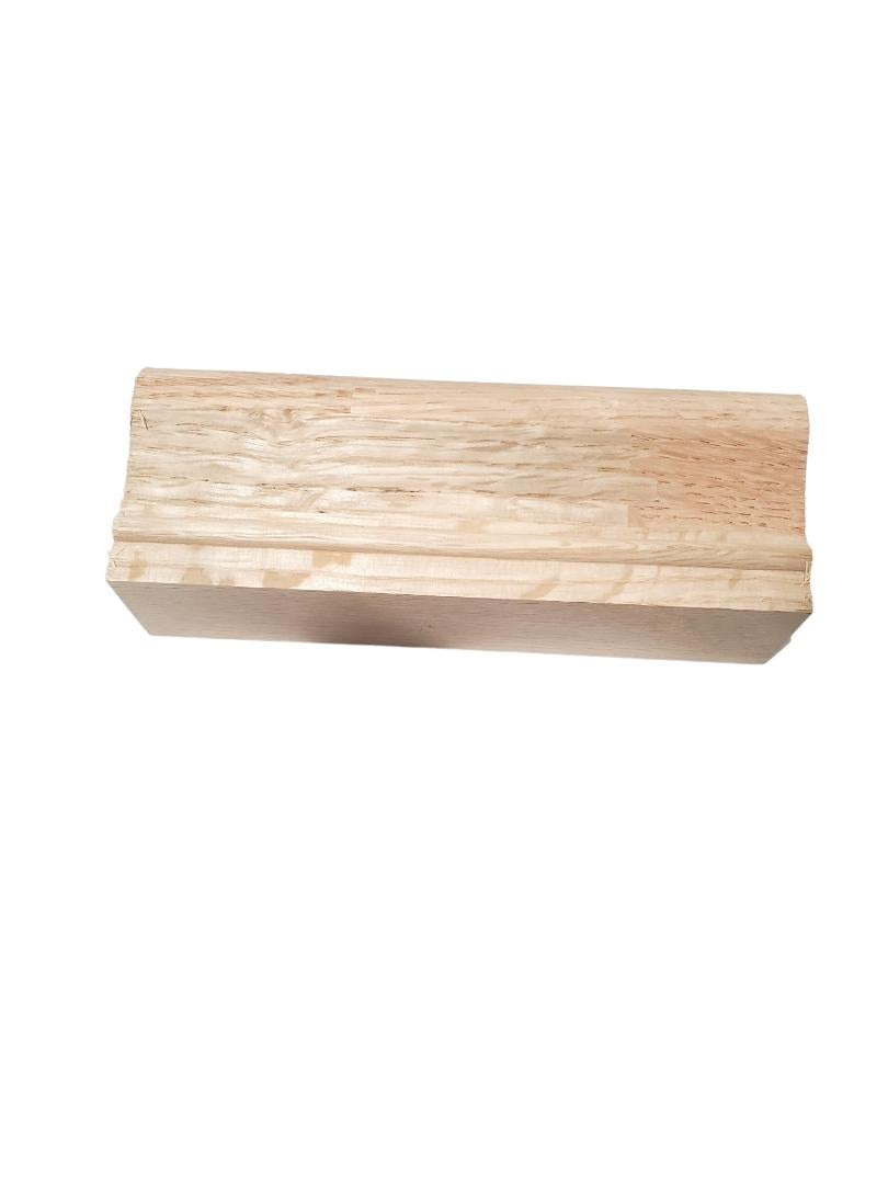 Handrail Oak finger joint  unfinished  8 ft , 12 ft , 16 ft lengths $2.99 per foot STORE PICKUP ONLY - FreemanLiquidators - [product_description]