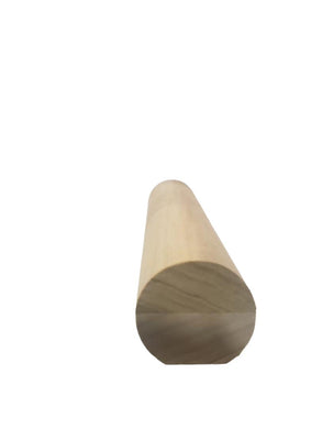 Handrail Round finger joint  Poplar  1-3/4x1-5/8  16 ft, 12 ft and 8 ft lengths $1.99 per foot Store pickup only - FreemanLiquidators - [product_description]