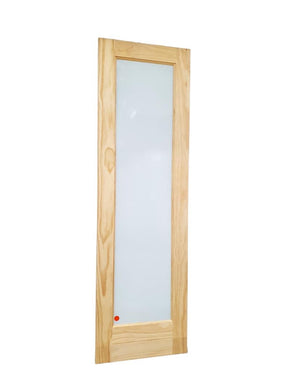 DOOR SLAB 1 LITE WOOD GRAIN 24 IN X 80 IN  STORE PICKUP ONLY - FreemanLiquidators - [product_description]