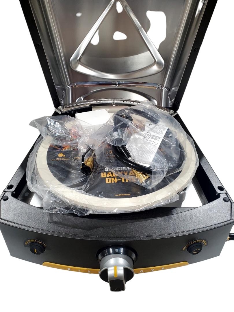 HALO VERSA 16 OUTDOOR PIZZA OVEN W/ ROTATING PIZZA STONE HZ-1004-ANA  STORE PICKUP ONLY - FreemanLiquidators - [product_description]