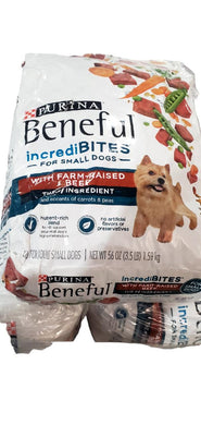Purina Beneful Incredibites with Farm Raised Beef 3.5 LB  STORE PICKUP ONLY - FreemanLiquidators - [product_description]