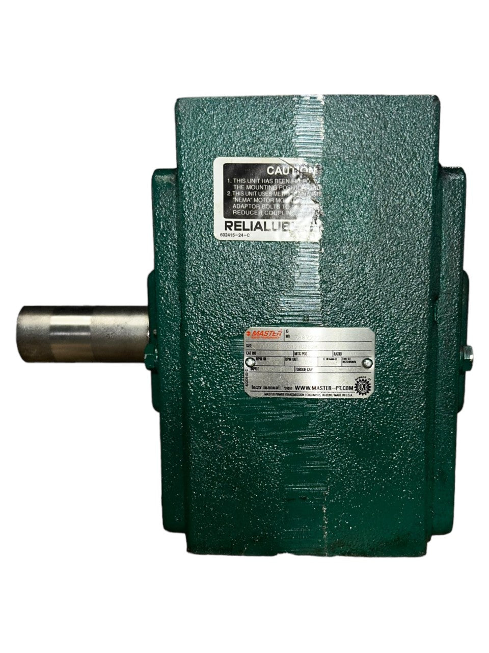 Master Power Transmission, SC262B030NL2, Right Angle Reducer- NEW NO BOX - FreemanLiquidators - [product_description]