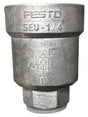 FESTO, SEU-1/4, Quick Exhaust Valve, Die-cast zinc - NEW NO BOX - FreemanLiquidators - [product_description]