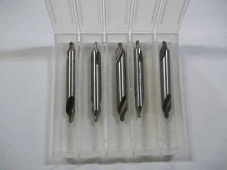 Production Plain Type Combined Drill And Countersinks #3, 60 Degrees, 7/64" , H.S.S., Right Hand, Industry Standard: #3