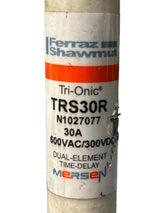 MERSON, FERRAZ SHAWMUT, TRS30R, TIME DELAY, CURRENT LIMITING FUSE, CLASS RK5 - New NO Box - FreemanLiquidators - [product_description]