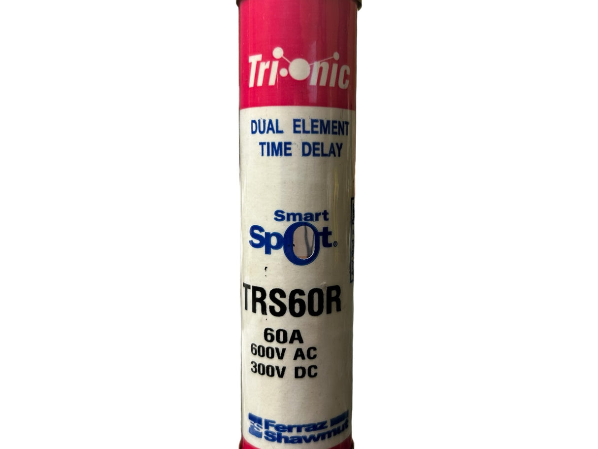 MERSON, FERRAZ SHAWMUT, TRS60R SMART SPOT, TIME DELAY, CURRENT LIMITING FUSE, CLASS RK5 - New NO Box - FreemanLiquidators - [product_description]