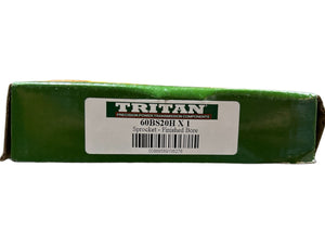 TRITAN, 60BS20HX1, 3/4 Pitch, 1" Finished Bore, 20 Teeth, Sprocket - FreemanLiquidators - [product_description]