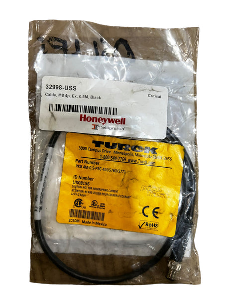 Turck, PKG 4M-0.5-PSG 4M/S760/S771, Double-ended Cable / Cordset - NEW IN ORIGINAL PACKAGING - FreemanLiquidators - [product_description]