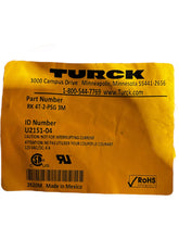 Load image into Gallery viewer, Turck, RK 4T-2-PSG 3M, Single-Ended Cordset - NEW IN ORIGINAL PACKAGING - FreemanLiquidators - [product_description]
