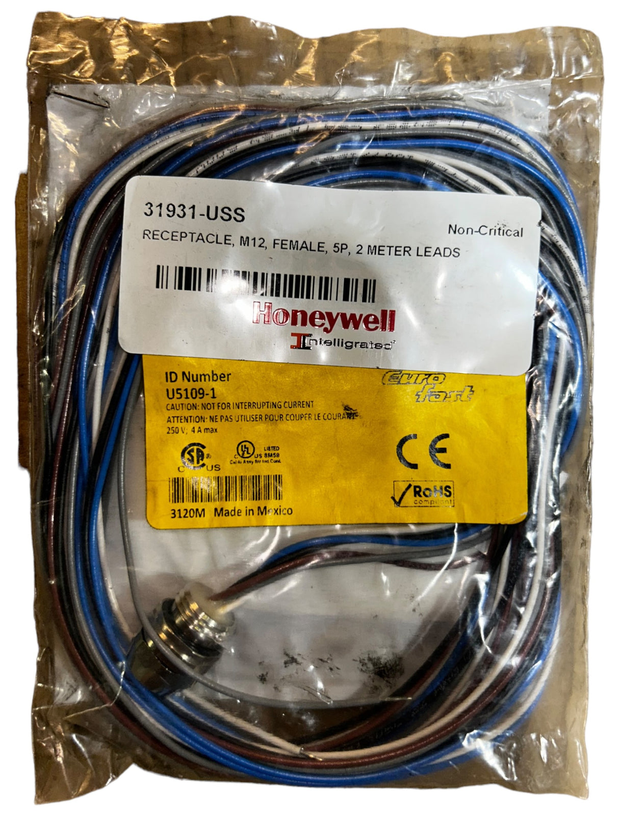 Turck, FKD 4.5-2, M Series Connector, Female - NEW IN ORIGINAL PACKAGING - FreemanLiquidators - [product_description]