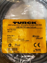 Turck, RK 4T-2, Single-Ended Cordset - NEW IN ORIGINAL PACKAGING - FreemanLiquidators - [product_description]