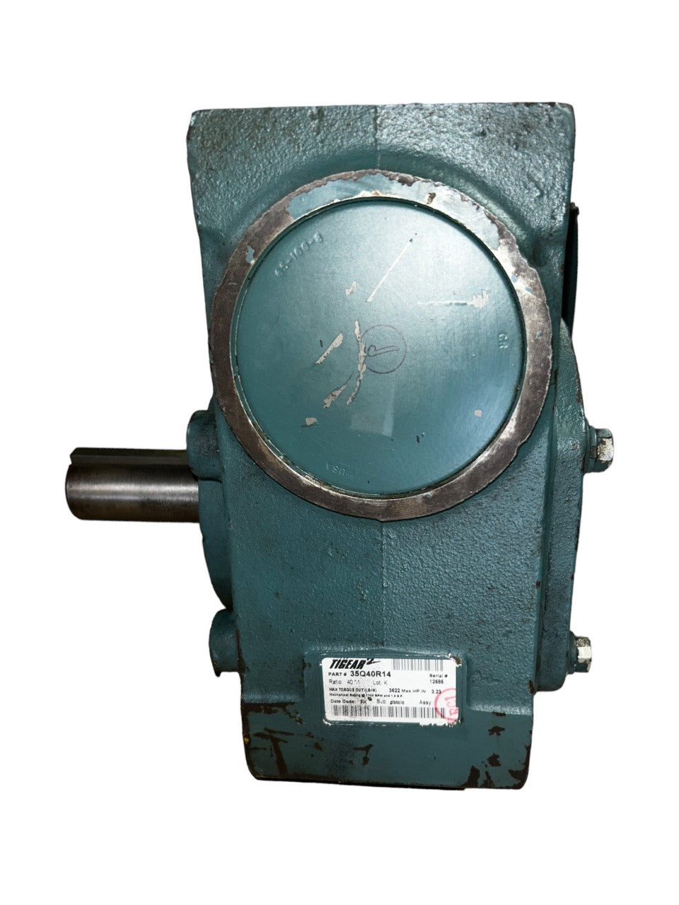 Dual Motor/Reducer: Baldor-Reliance Motor VEUHM3558T, Dodge Tigear 2, 35Q40R14 -New No Box - FreemanLiquidators - [product_description]