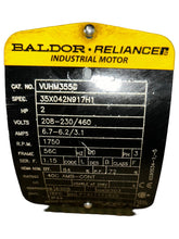 Load image into Gallery viewer, Baldor-Reliance Motors, VUHM3558, 2HP, 1750RPM, 3PH, 60HZ, 50C, TEFC - New NO BOX - FreemanLiquidators - [product_description]
