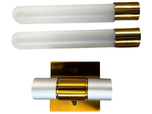 Matteo, W65802AG, Aydin, Aged Gold Brass, LED Wall Sconce Lighting - New in Box - FreemanLiquidators - [product_description]