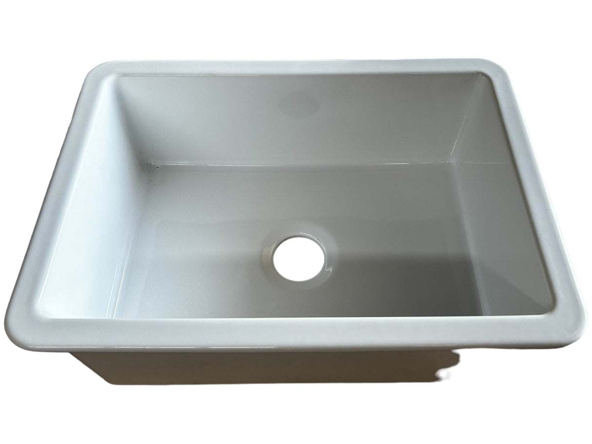 Nantucket Wellfleet-2719W Cape Collection 27-Inch Undermount Fireclay Kitchen Sink Wellfleet - NEW IN BOX - FreemanLiquidators - [product_description]