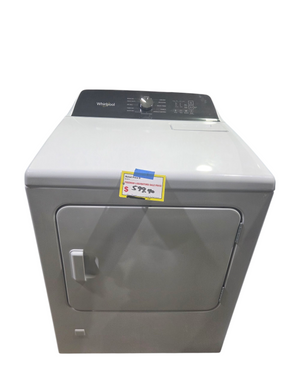 Whirlpool, Top Load, Moisture Sensing Gas Dryer with Steam - 7.0 cu. ft. (WGD5050LW) - IN STORE PICKUP ONY - Top Load - Freeman Liquidators - [product_description]