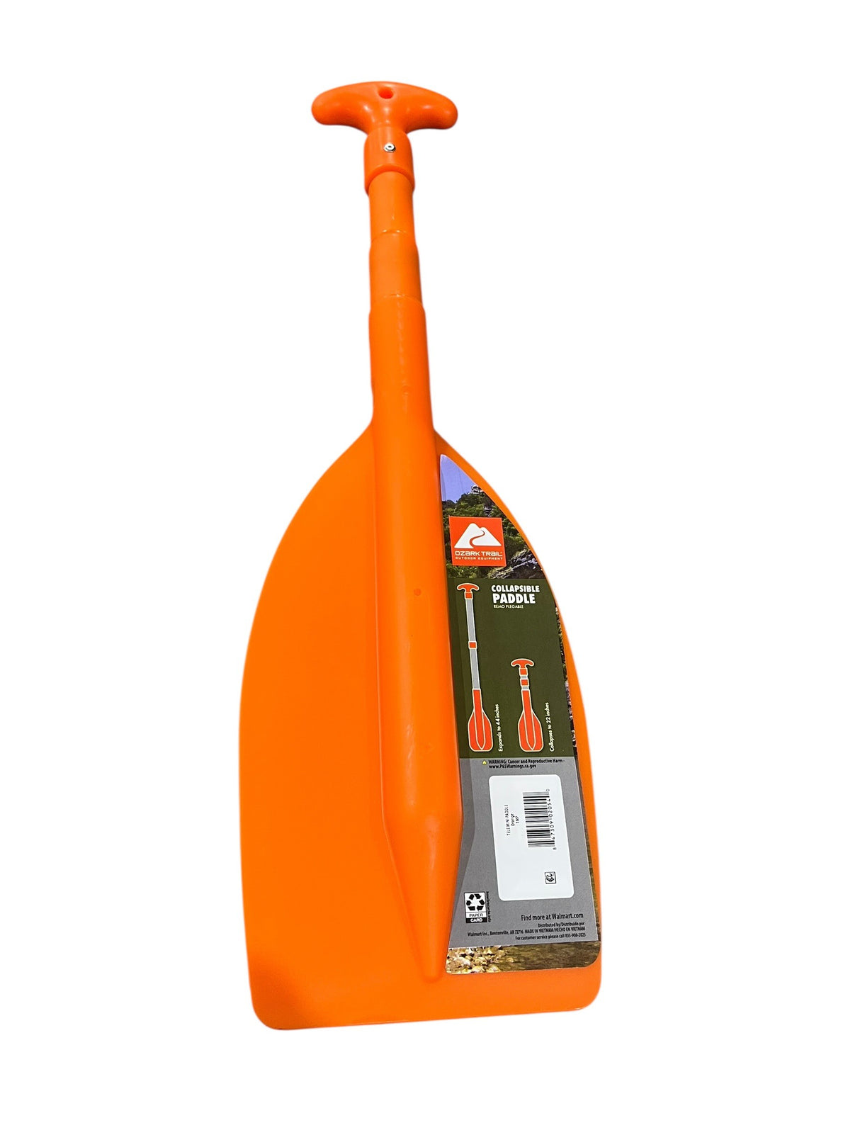 Ozark Trail, Plastic, Collapsible Paddle, Aluminum Shaft - SPORTING GOODS - Freeman Liquidators - [product_description]
