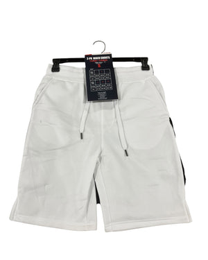 C81 Essentials, Men's, 2-Pk, Mixed Shorts, 1 Cargo, 1 Classic, Black, White - Men's Clothing - Freeman Liquidators - [product_description]