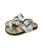 White Mountains, Girls, Flowered, Sandals, White -  - Freeman Liquidators - [product_description]
