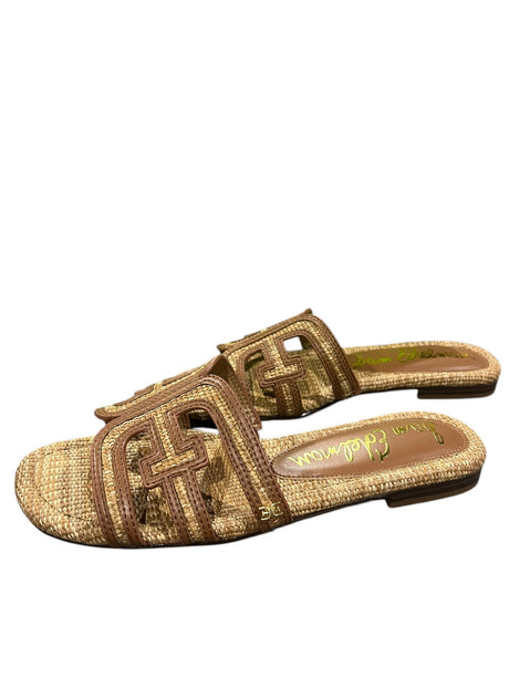 Sam Edelman, Women's, Bay Slide, Sandal, Tan, Size 7.5 - Women's Shoes - Freeman Liquidators - [product_description]
