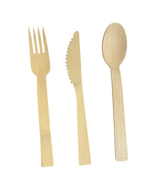 DeSeter, Wooden, Cutlery Set, Case of 250 - DOMESTIC - Freeman Liquidators - [product_description]