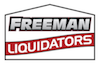 Freeman Liquidators / hvac / appliances flooring electronics CNC tools industrial commercial janitorial plumbing parts lumber wood trim household goods rugs electrical equipment motor / compressors 